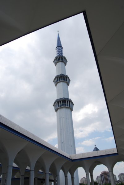 Minaret: the Blue Mosque