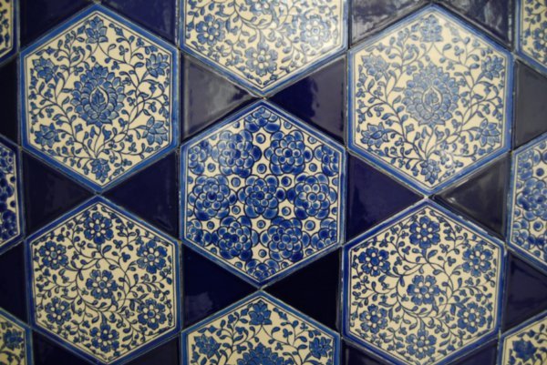 Tile Work: Blue Mosque