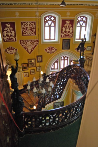 Inside Bangalore Palace.