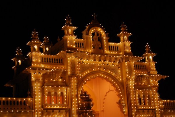 Gate to Mysore Palace
