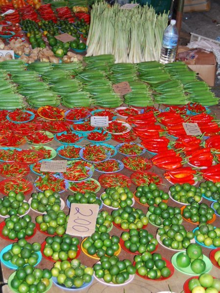 Sunday Market in Kuching.
