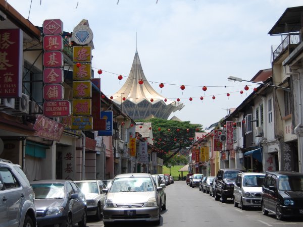 Kuching Streets with new State Legislature Looming