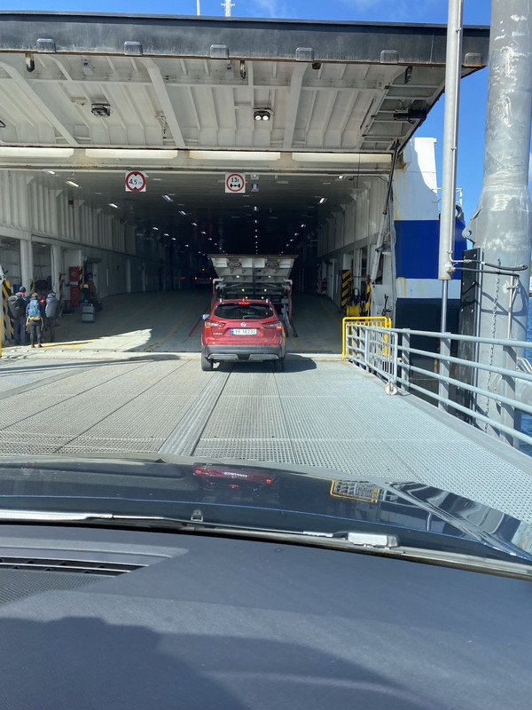 Loading ferry