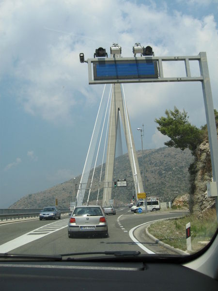 The Bridge leaving Dubrovnik