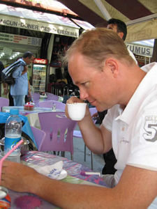 Jon and his Turkish Coffee