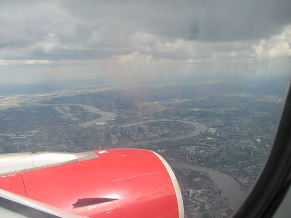 The Thames from the Plane