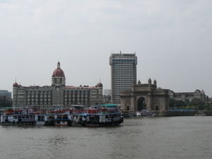 Gateway of India and Taj Mahal Hotel