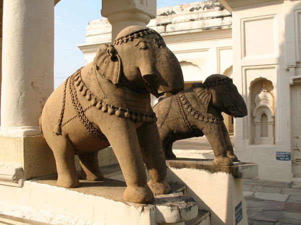 Elephants in the Eastern Group of Temples
