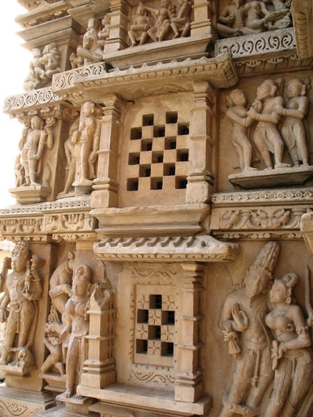 Lattice Windows on the Parsvanatha Temple