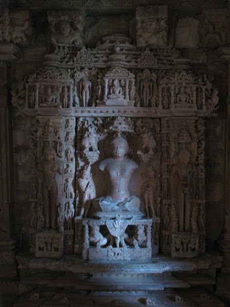 Altar Inside the Parsvanatha Temple