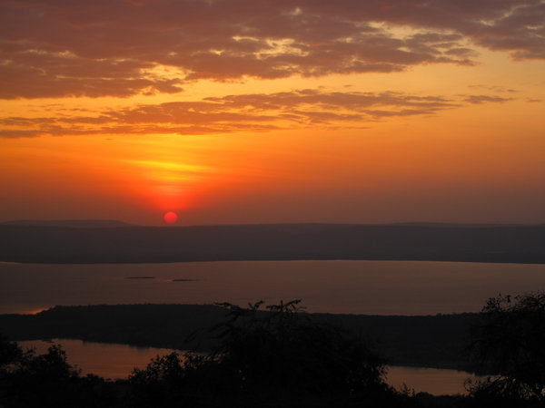 Sunrise over Lake Ihema