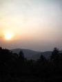 Sunset over Kigali