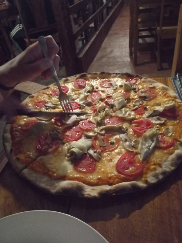 For change , deliciosa pizza del chef de Bergamo à Matagalpa 