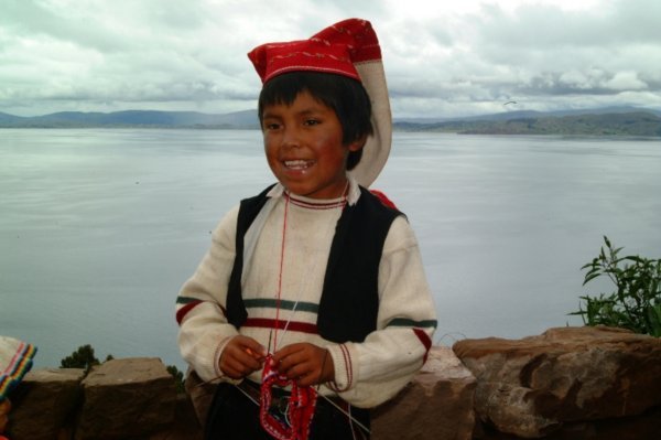 a young boy in Tequile