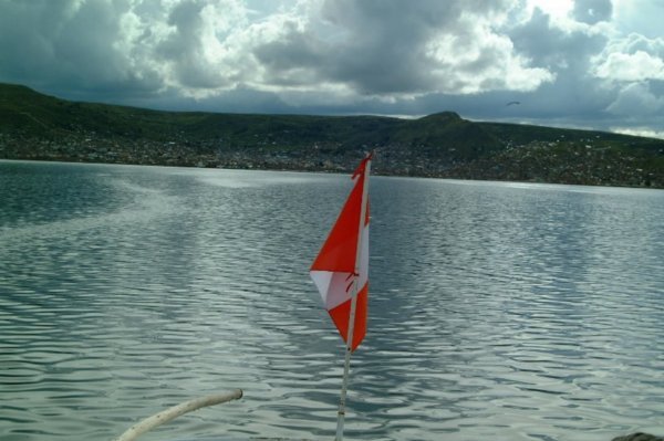 Lake Titicaca from the boat