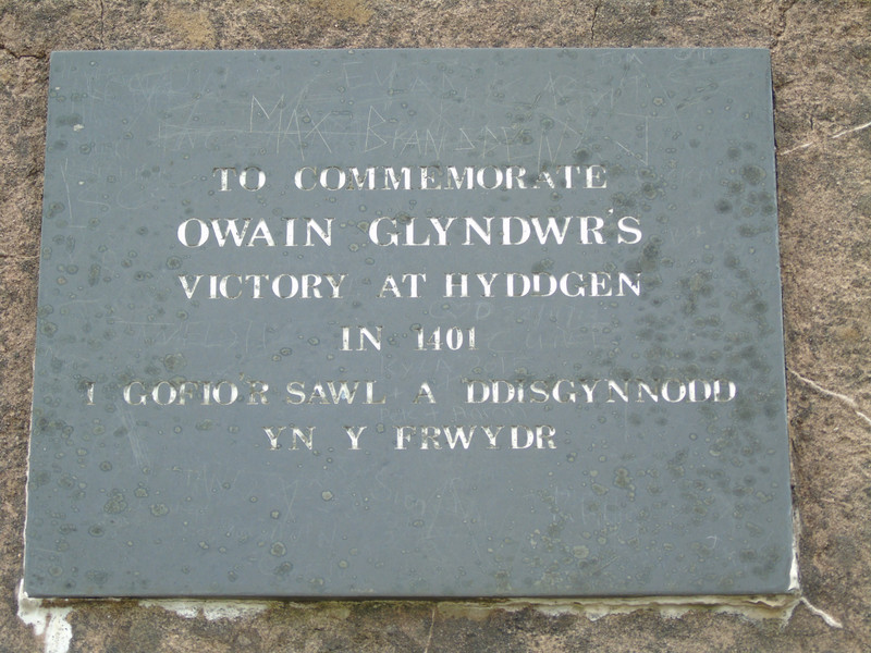 Memorial to Owain Glyndwr 