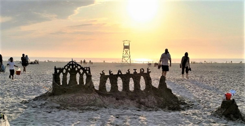 Seaside Sand Castle