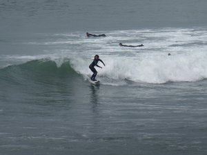 surfer at woolacoombe