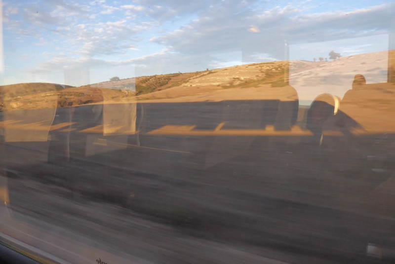 Shadow train through Los Pico's de Europa