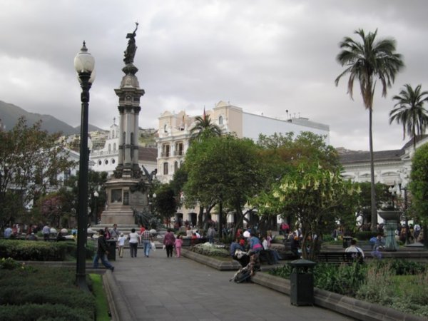 Quito old centre - Quito regi varoskozpontja