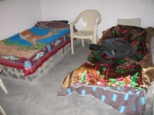 Accomodation in outback Bolivia - Szallasunk hatso Boliviaban