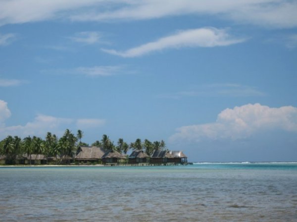 View on the island - Kilatas a szigeten