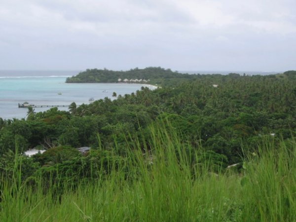 View of the island - Kilatas a szigeten