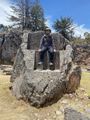 Saqsaywaman throne / stone cuttings