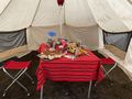 Dining tent