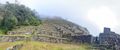 cleared to look back up at massive Inca site