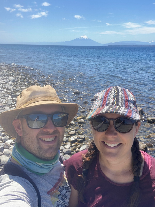 Volcano selfie 