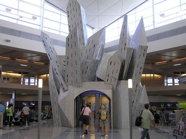Denver Airport sculpture
