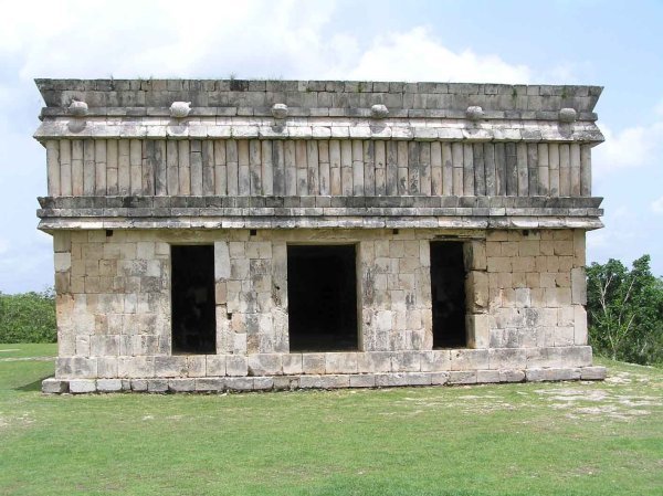 Uxmal, House decorated with "Turtles"