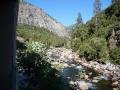 Merced River from our Yosemite View Lodge room