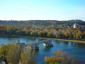 Avignon in the fall