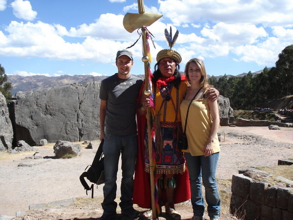 Us with a random Inca
