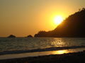 Sunset at Kabak beach 