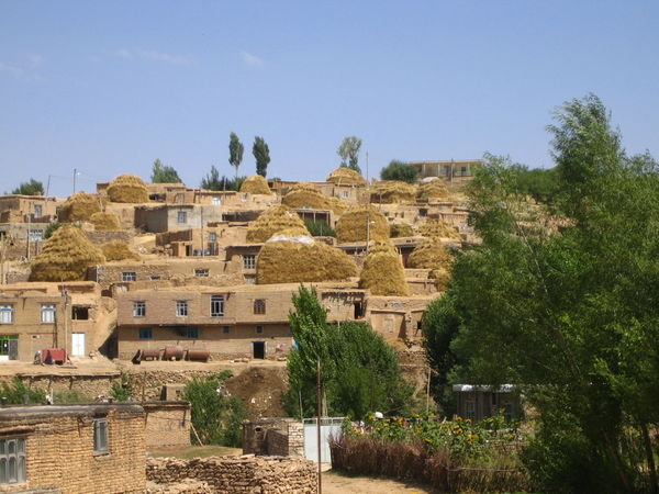 Little village of Nostrabad, near Takht-e Soleiman