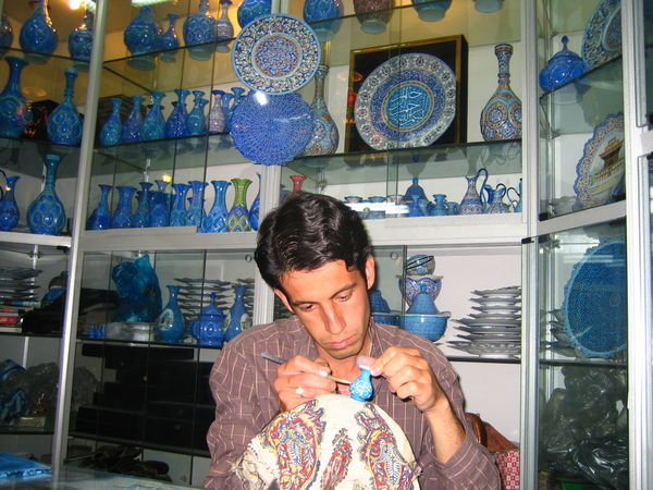 Esfahan - Copper painting artist