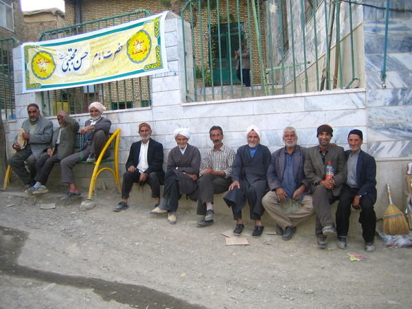 Mashhad - Aberdeh village men including Vali