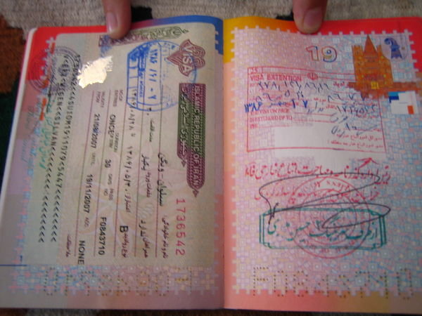 Iran Visa extented!