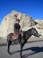 Kyrgyz man on horse
