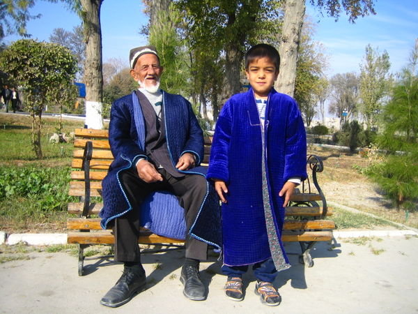 Bukhara - Grandfather and grandson