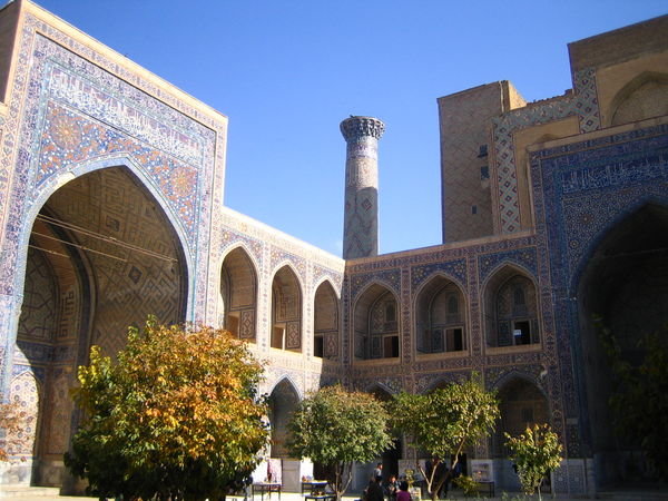 Samarkand - The Registan - Ulugbek Medressa