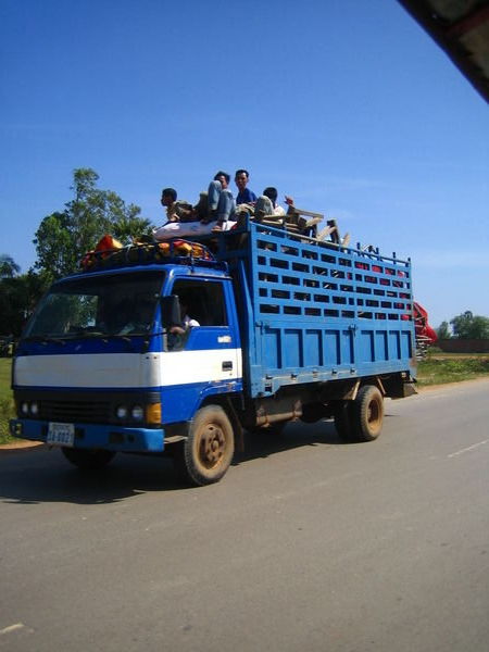 Siem Reap - Typical transport