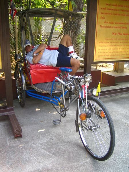 Chiang Rai - A bit of rest between two tuk-tuk rides