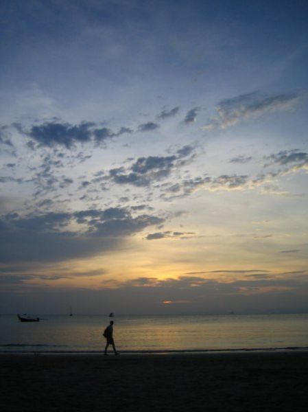 Railay - Last sunset on the beach