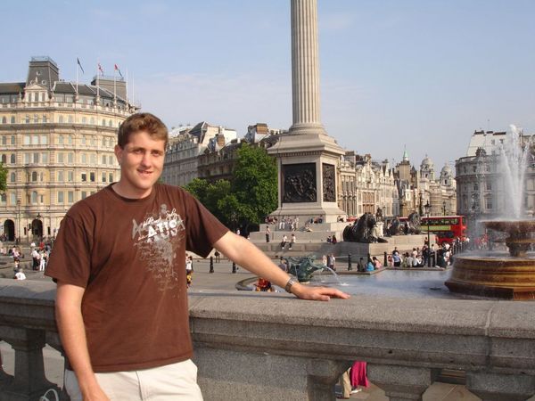 Brandt at Trafalgar Square