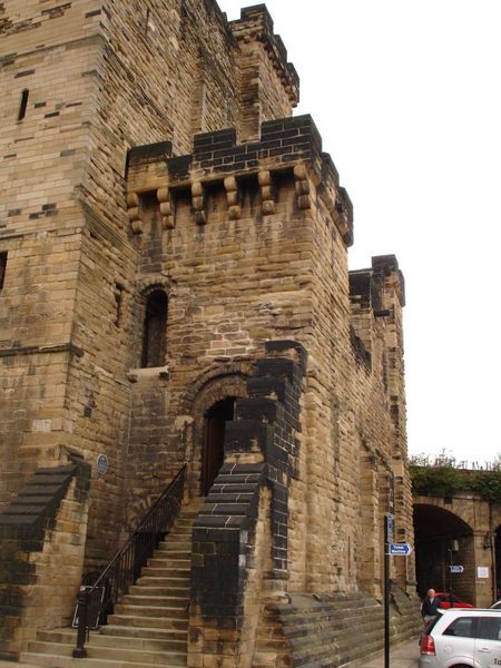 Stairs into Castle Keep