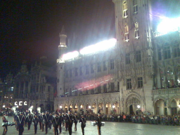 Grand Place by night